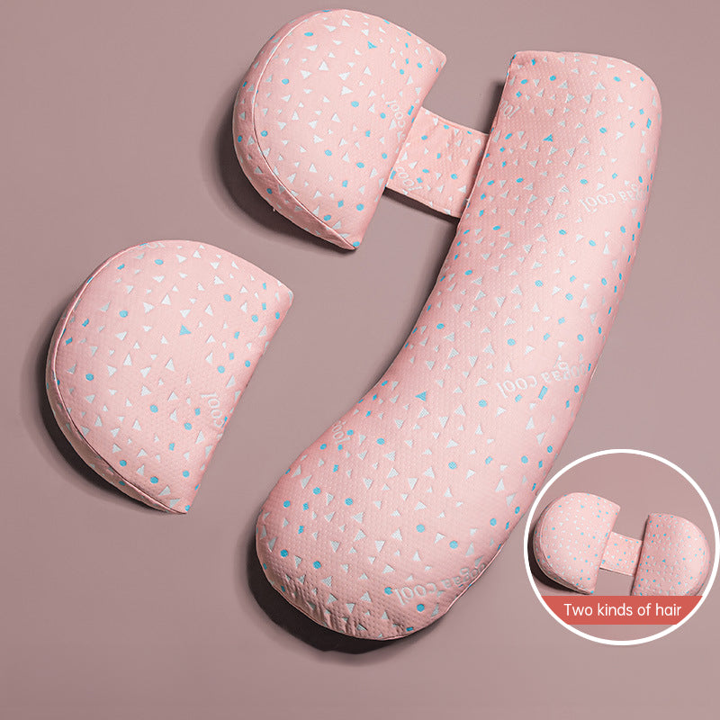 Premium Maternity Support Pillow – Ultimate Comfort for Every Trimester | Ergonomically designed to provide ultimate comfort and support throughout your pregnancy.