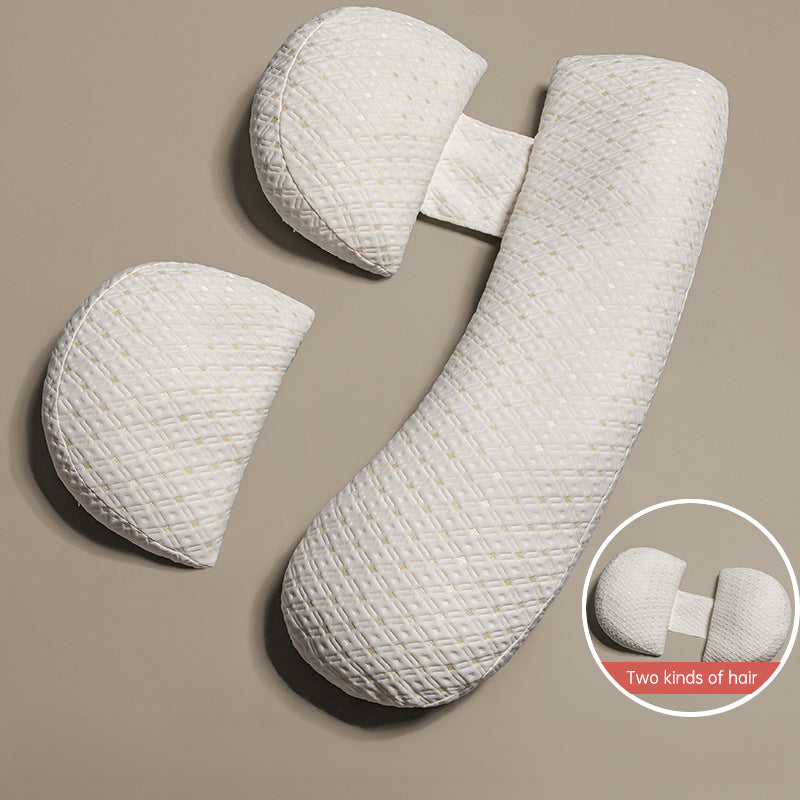 Premium Maternity Support Pillow – Ultimate Comfort for Every Trimester | Ergonomically designed to provide ultimate comfort and support throughout your pregnancy.