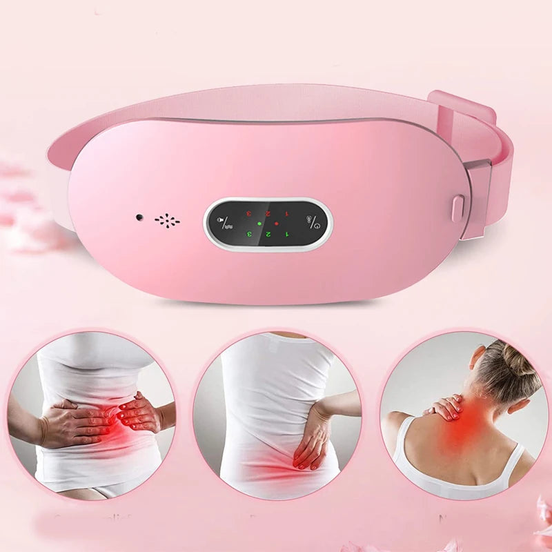 Menstrual Heating Pad, Heating Massage Belt, Abdominal Massager Warm Palace, Electric Pain Relief Device