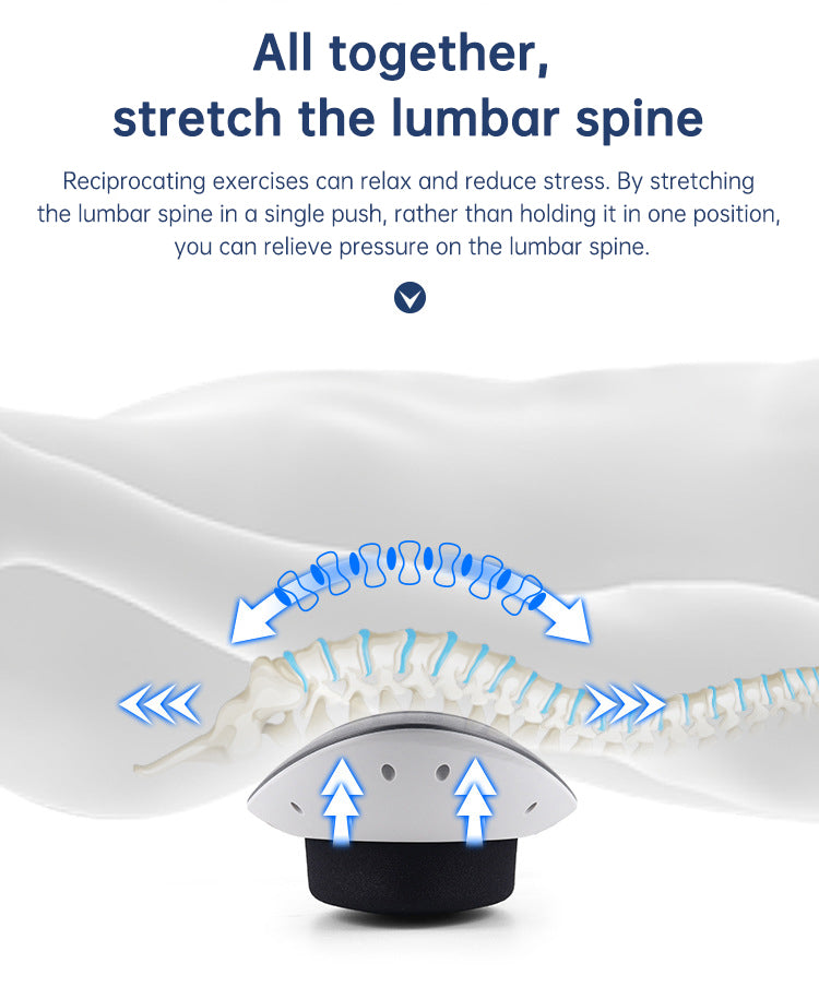 Premium Spine Massager – Relax, Relieve, and Rejuvenate |
Experience the Ultimate Back Relief with our Smart Lumbar Massager, designed to target Lower Back Discomfort with cutting-edge Vibration and Heat Therapy.