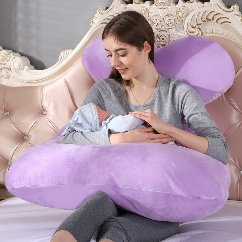 130x70cm Pregnancy Pillow | Cushion for Maternity Support, Breastfeeding, and Sleep