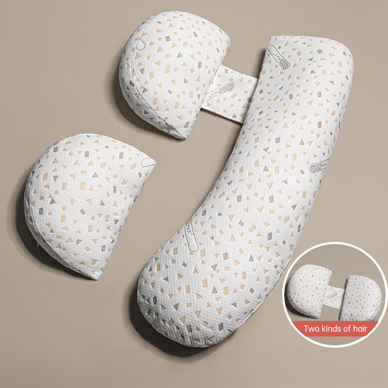 Premium Maternity Support Pillow – Ultimate Comfort for Every Trimester | Ergonomically designed to provide ultimate comfort and support throughout your pregnancy.