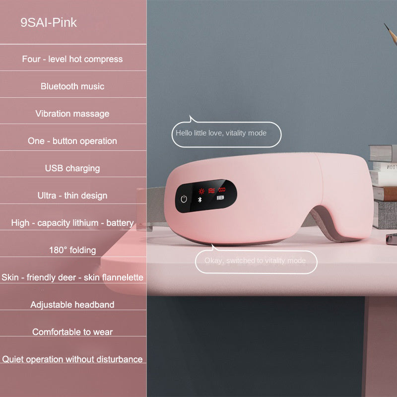 AI Smart Eye Massager – Relax, Recharge, and Refresh |
Experience the ultimate relaxation with the AI Smart Eye Massager, designed to relieve eye strain, reduce stress, and promote better sleep.