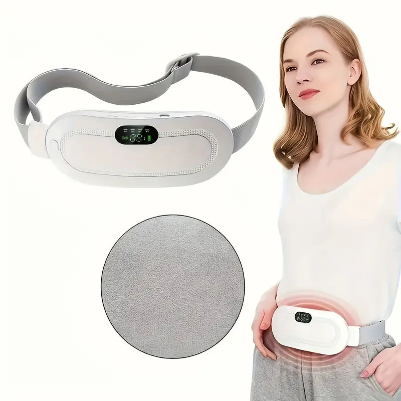 Smart Menstrual Heating Belt | Uterus Care Acupoints | Vibrating Massage Relief | Menstrual & Back Pain Relief