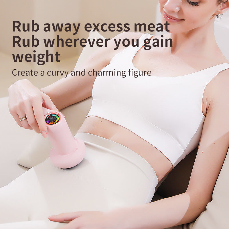 Fat pushing massager, neck, waist, shoulder kneading, fascia gun